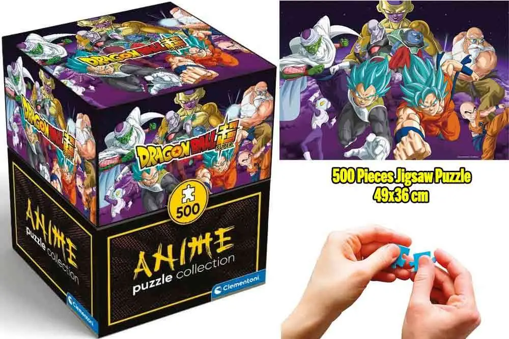 anime puzzle collection - cube500
dragon ball: warriors - jigsaw puzzle 500 pcs