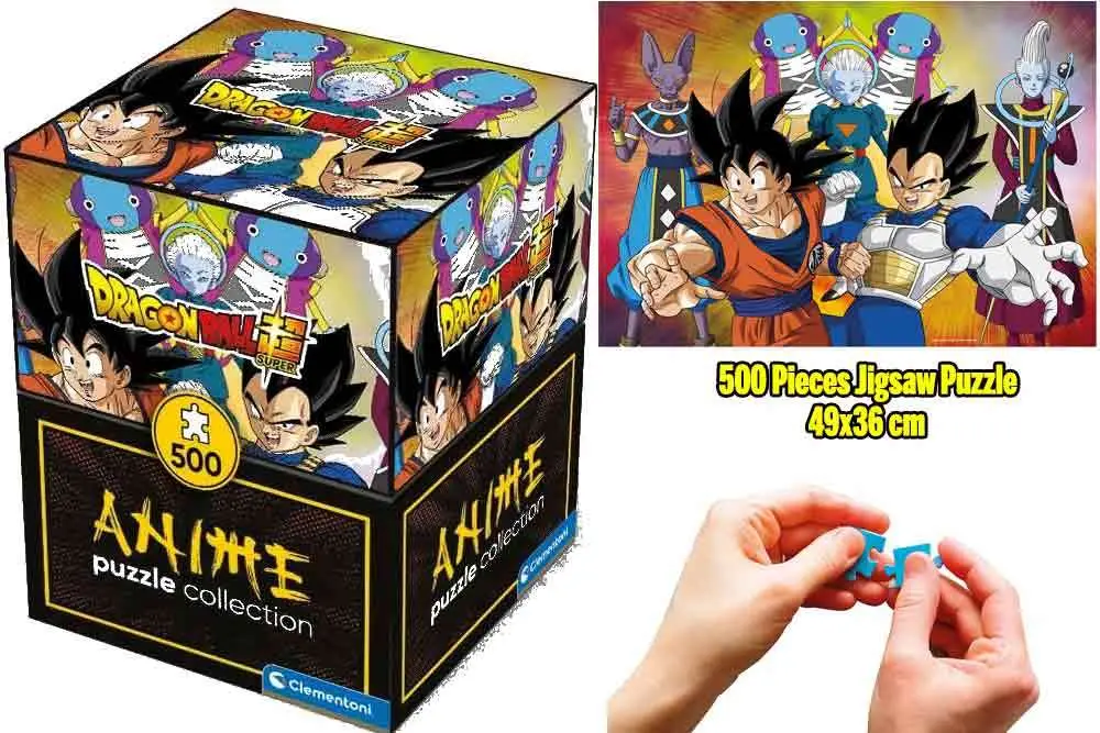 anime puzzle collection - cube500
dragon ball: goku & vegeta - jigsaw puzzle 500 pcs