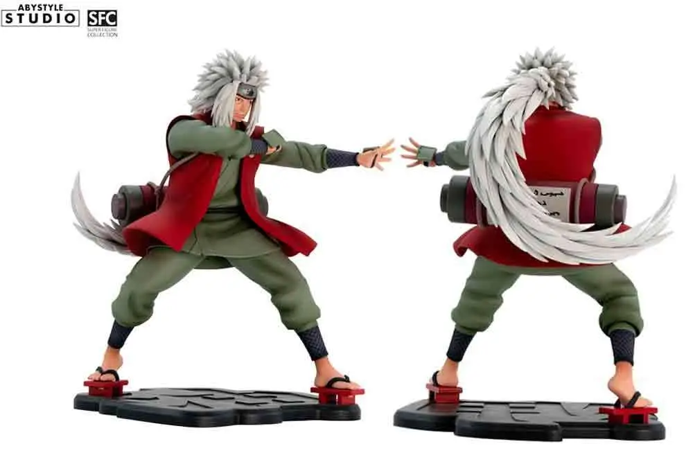 naruto shippuden jiraiya super figure collection 1/10 pvc statue