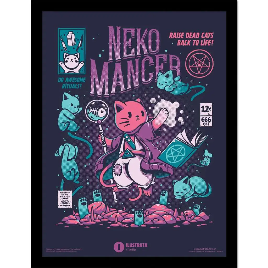 ilustrata nekomancer collector print