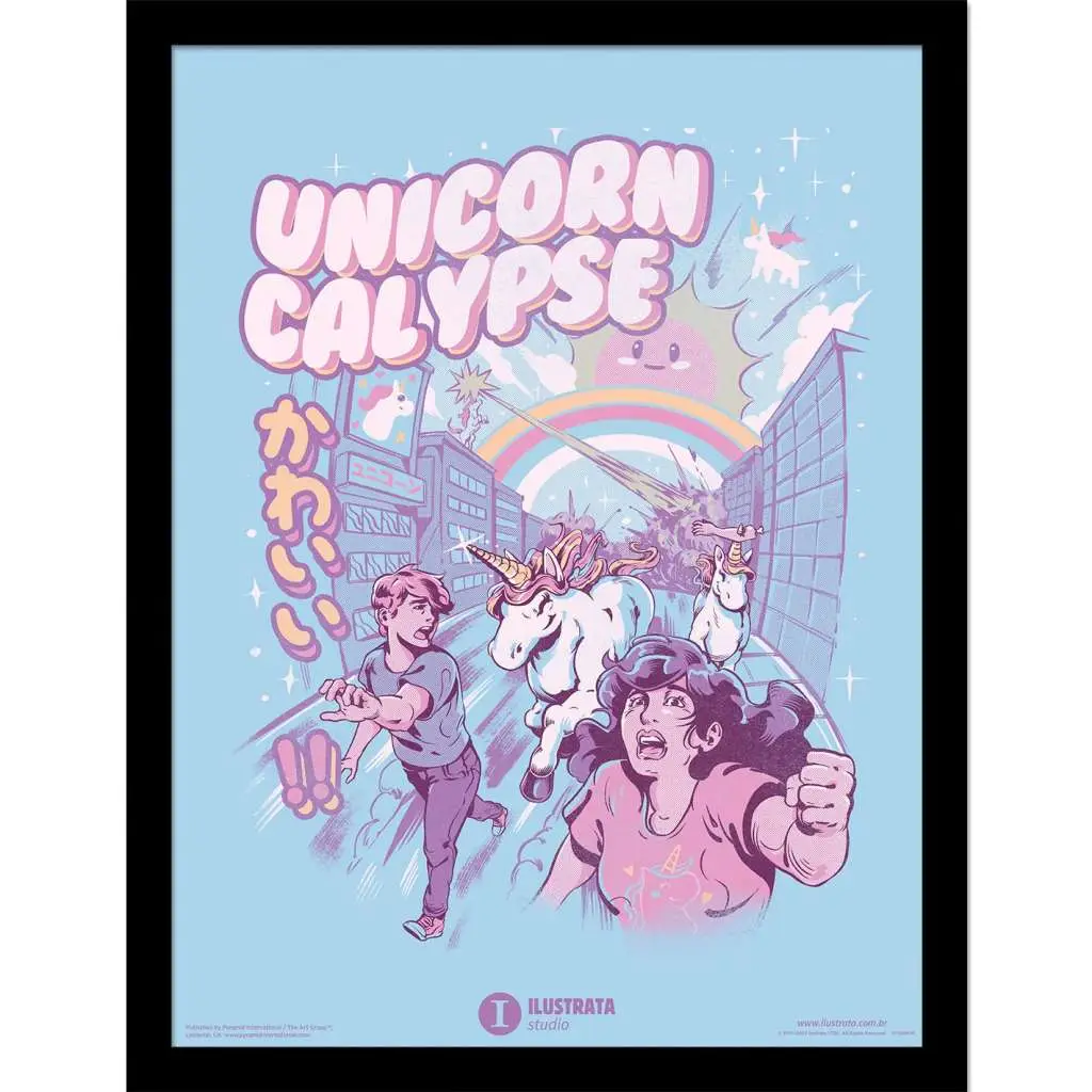 ilustrata unicorncalypse collector print