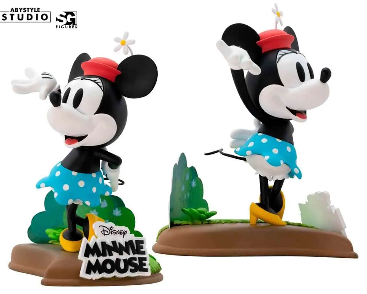 disney minnie mouse super figure collection 1/10 pvc statue