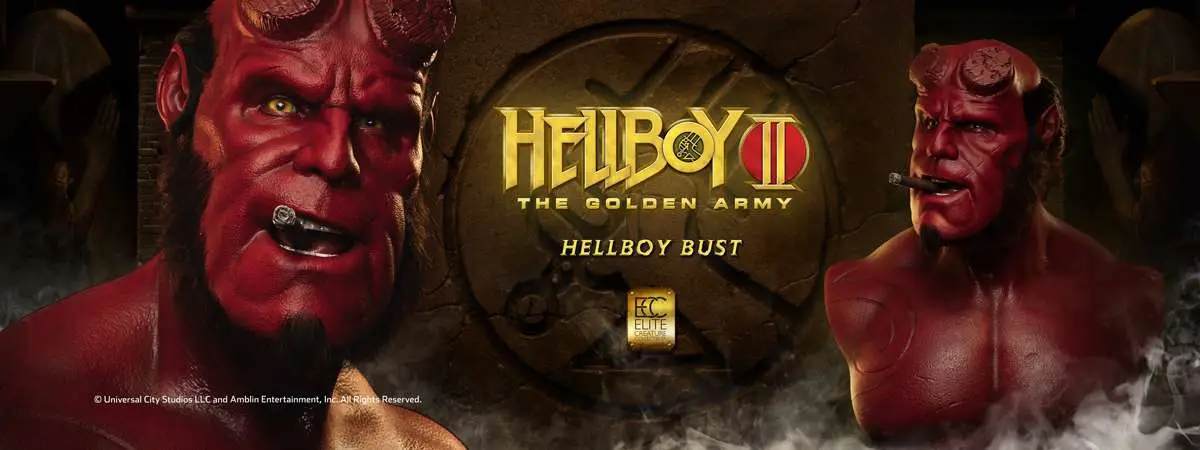 hellboy 2 golden army lifes-size bust