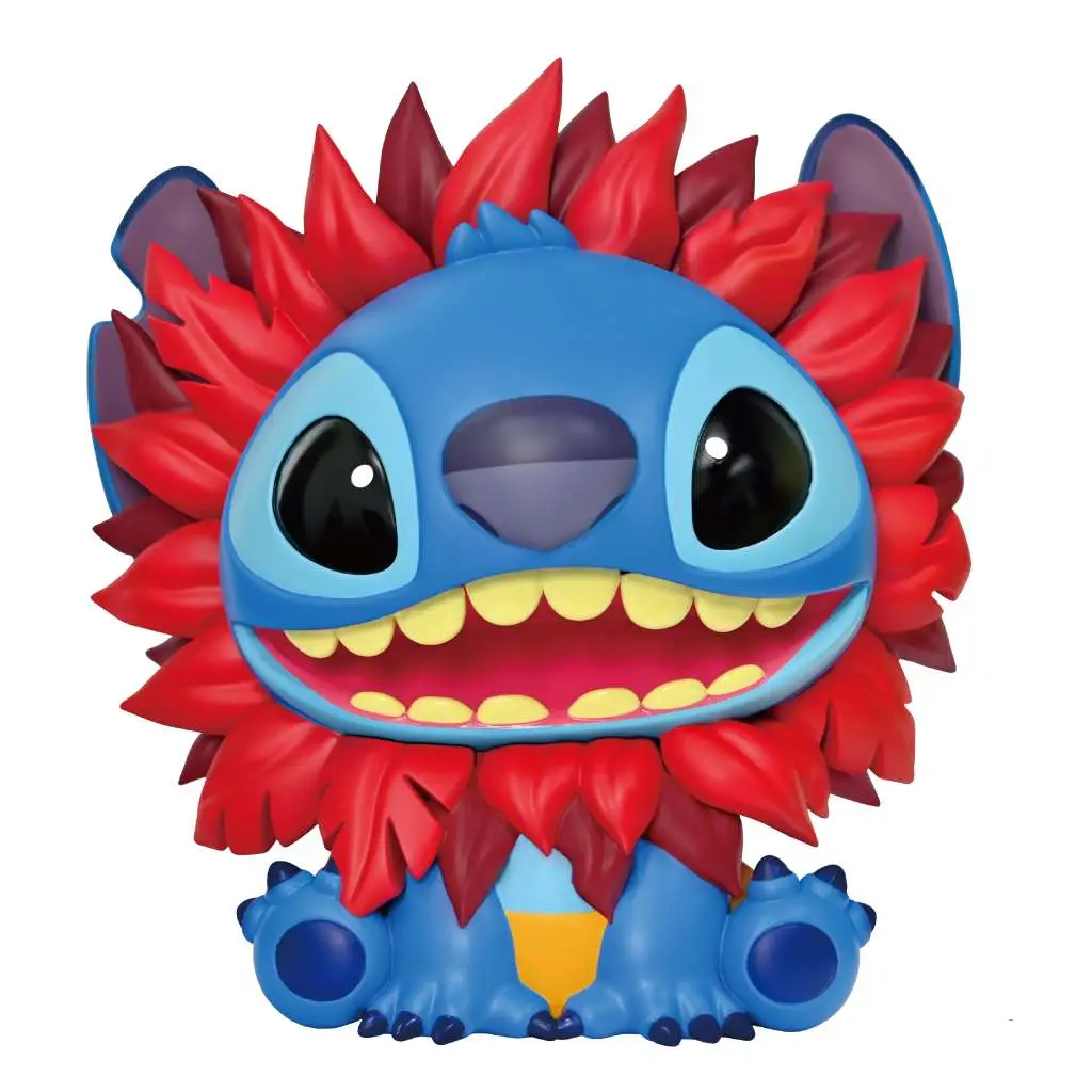 stitch in lion king costume pvc bank
