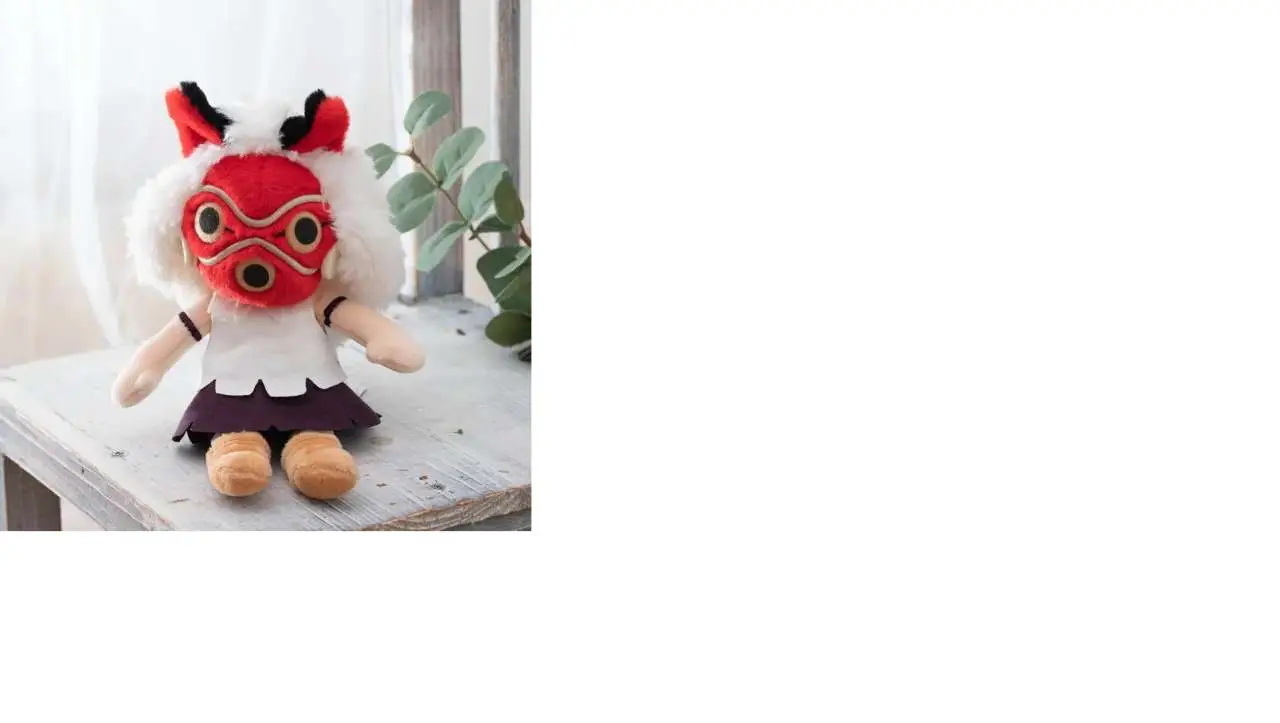 princess mononoke san otedama plush