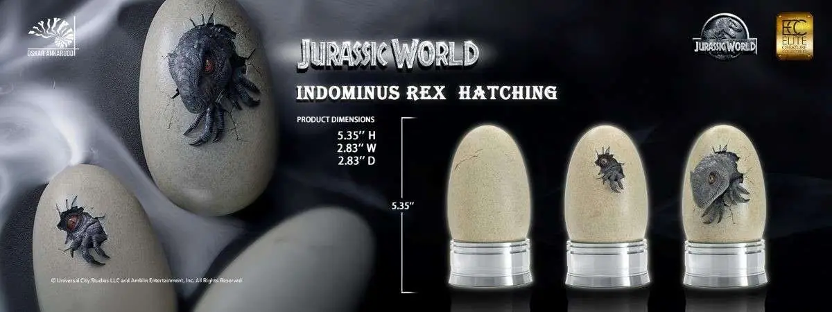 jurassic world hatching indominus rex