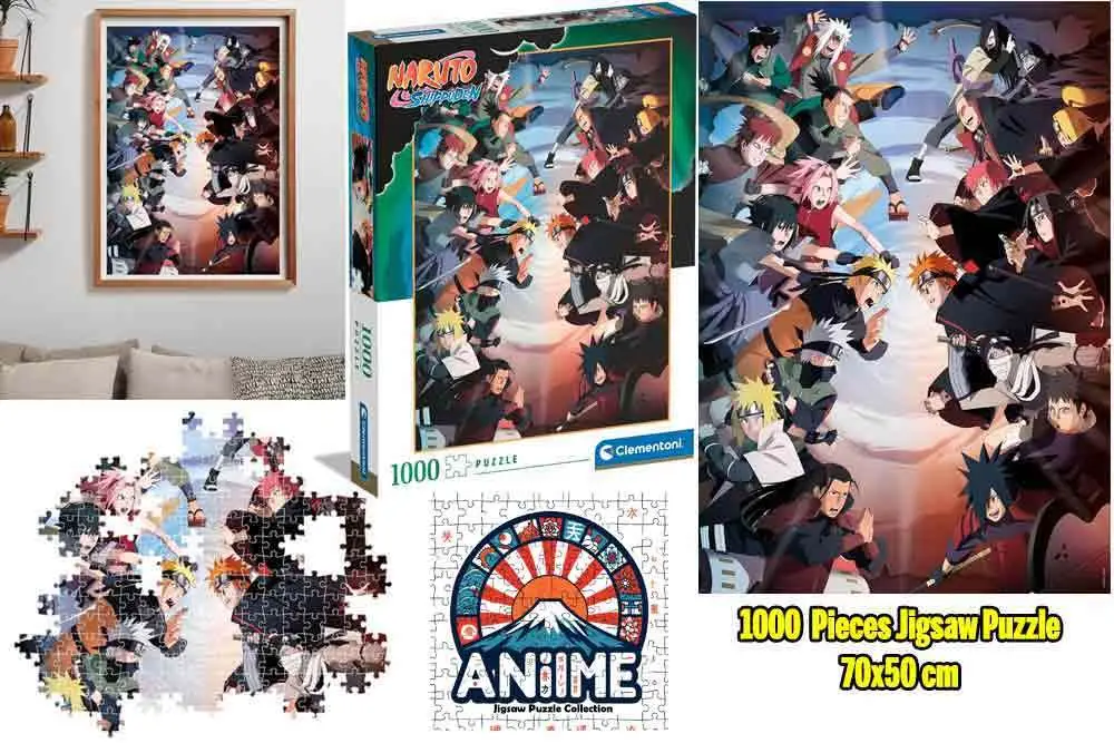 anime puzzle collection - naruto: rivals - jigsaw puzzle 1000 pcs