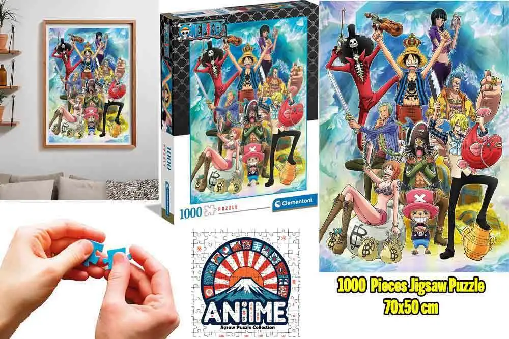 anime puzzle collection - one piece: the king of pirates - jigsaw puzzle 1000 pcs