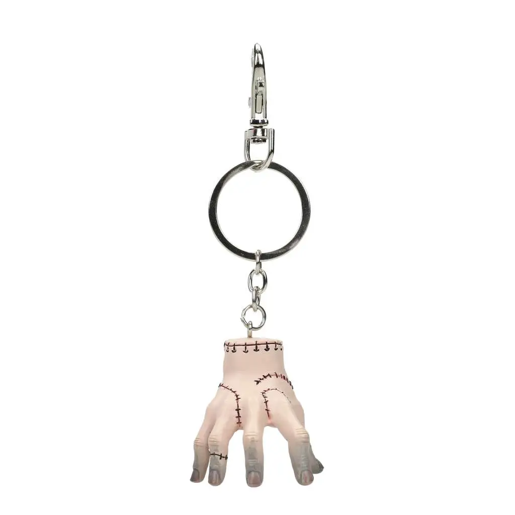 wednesday thing pvc keychain