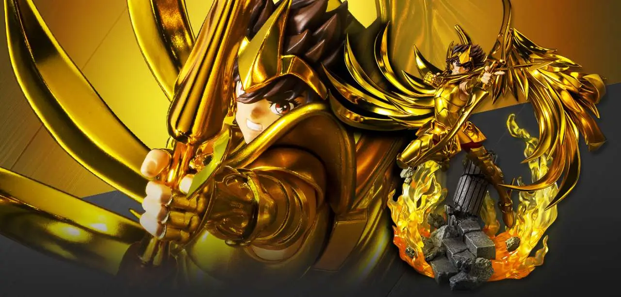 saint seiya sagittarius figuarts zero touche metallique