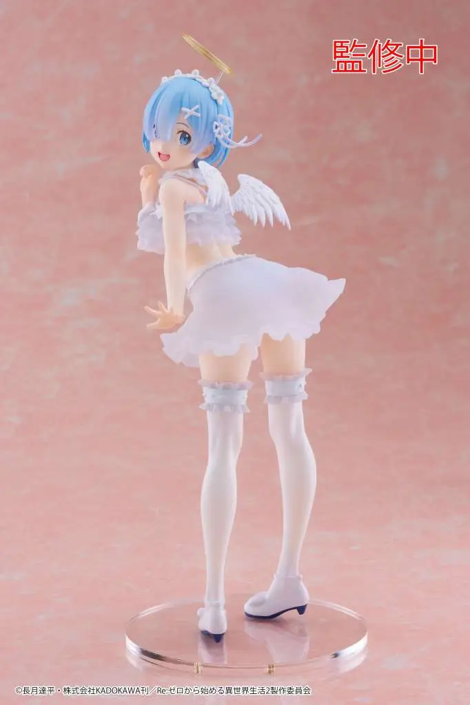 rezero rem pretty angel figure