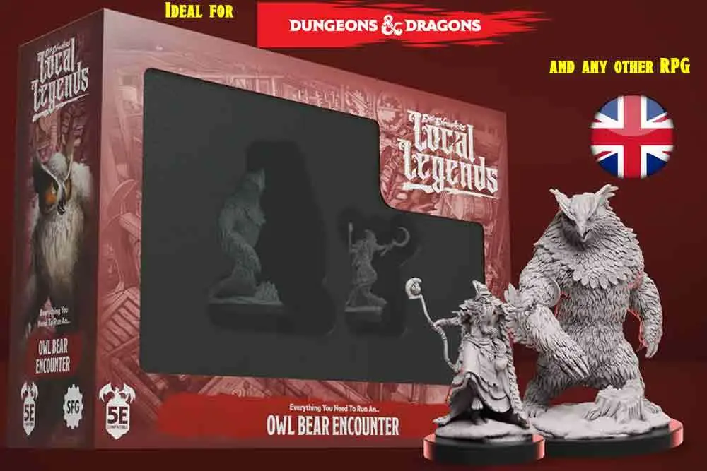 epic encounters - local legends - owlbear