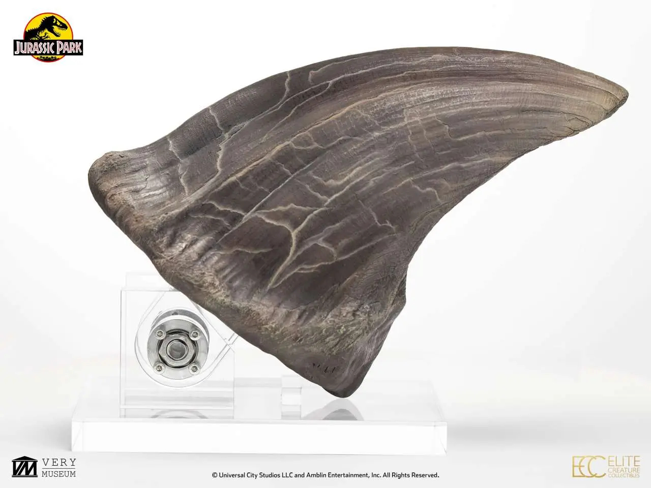 jurassic park screen used t-rex foot claw reproduction