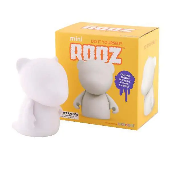 diy 4" rooz mini white fig