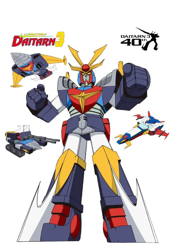 daitarn 3 robot poster