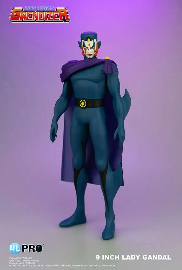 ufo robot goldrake lady gandal  pvc statue