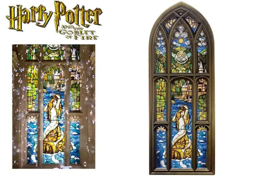 harry potter - mermaid stained glass - collectible ingot