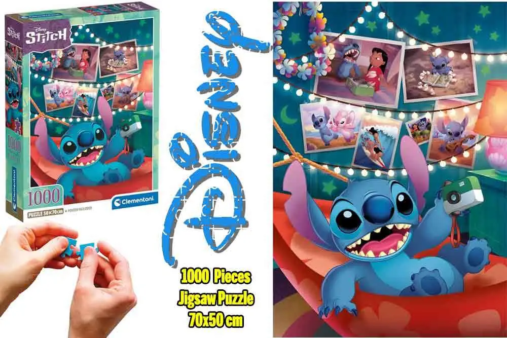 disney - lilo & stitch - stitch memories - jigsaw puzzle 1000 pcs