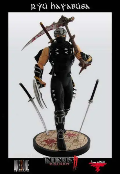 ninja gaiden 2 ryu hayabusa resin statue