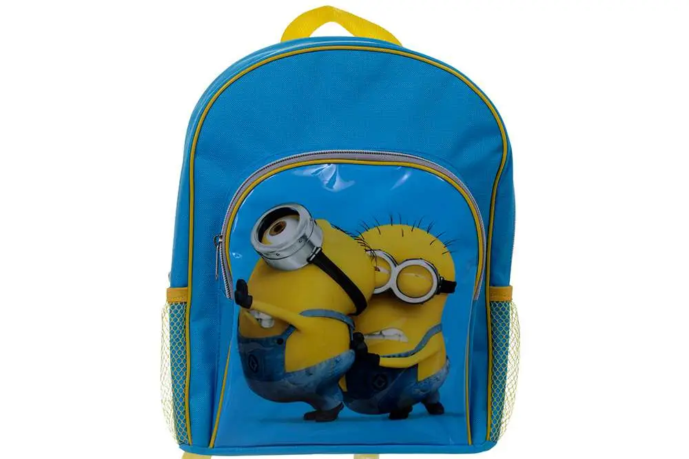 despicable me 2 push schoolbag w pockets
