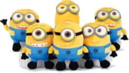 despicable me 2 minions 28cm set (6)