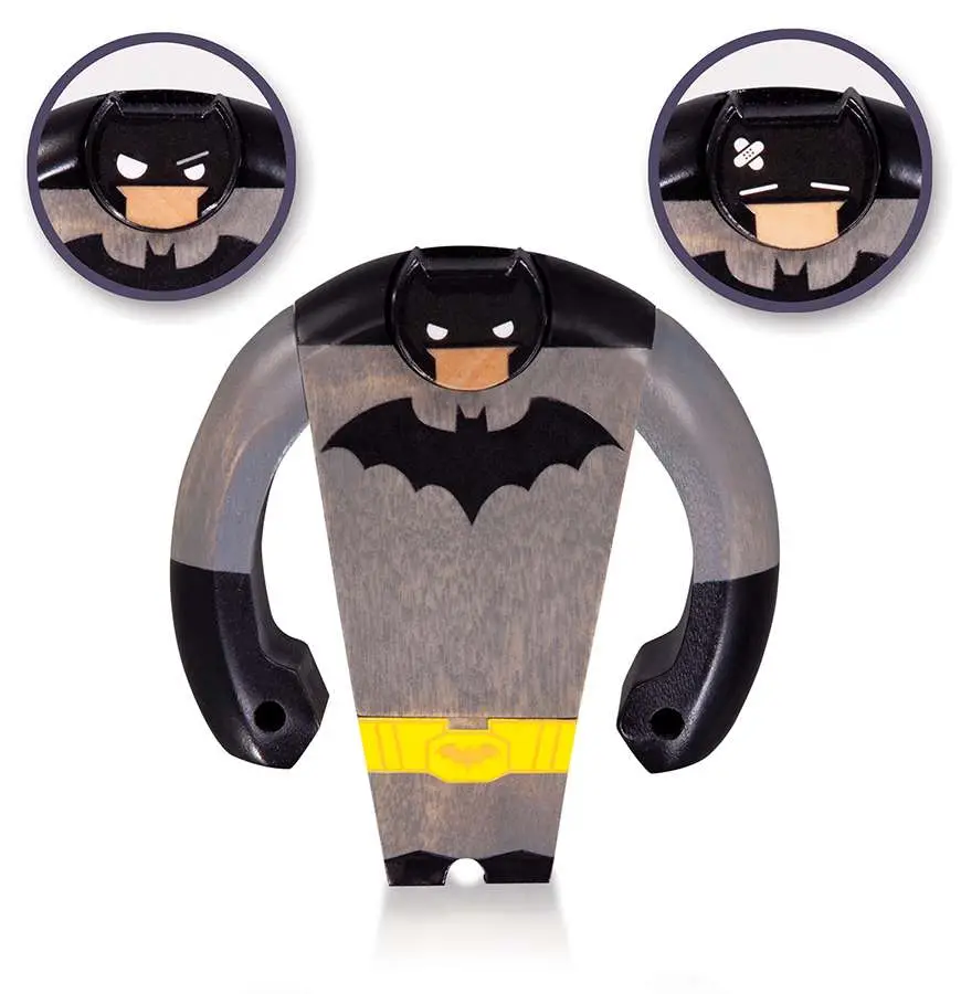 dc comics batman wood figure