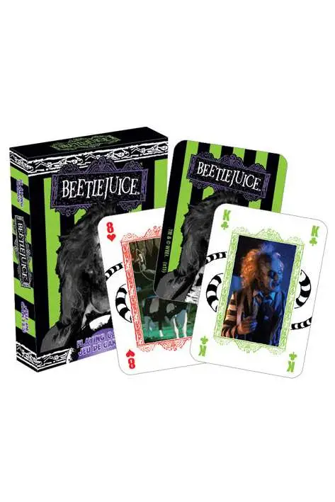 beetlejuice playing cards
