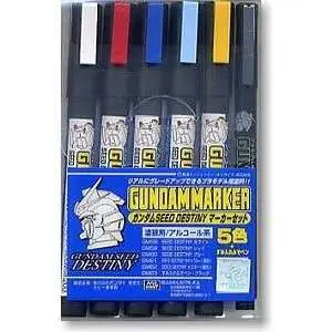 gundam marker gms-114 gundam seed d set