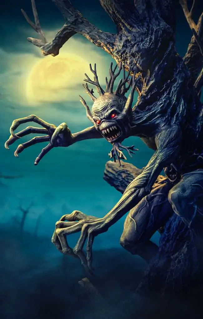 iron maiden fear of the dark dlx 1/10 statue