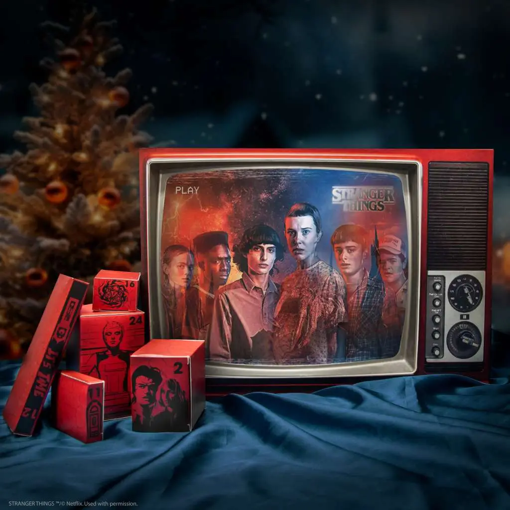 stranger things deluxe advent calendar