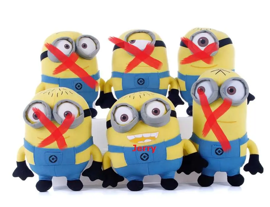 despicable me 2 minions 54cm jerry plush