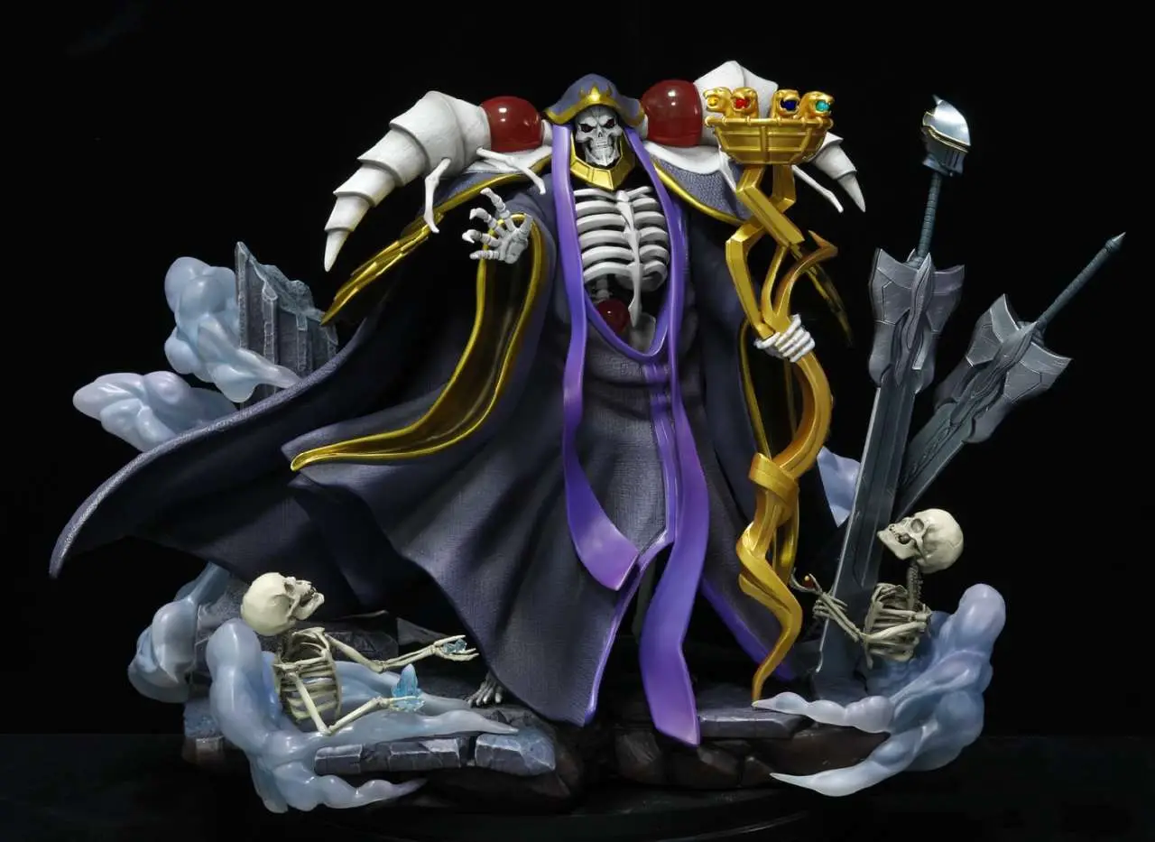 overlord ainz ooal gown statue