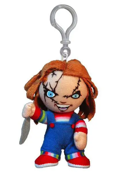 chucky 4" clip on plush