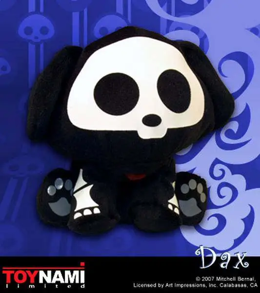 skelanimals s.1 dax plush
