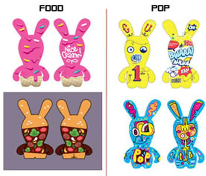 rabbid eerz mini figure display (16)(ubi