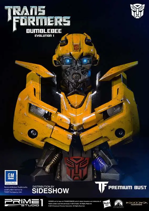 transformers bumblebee prem bust