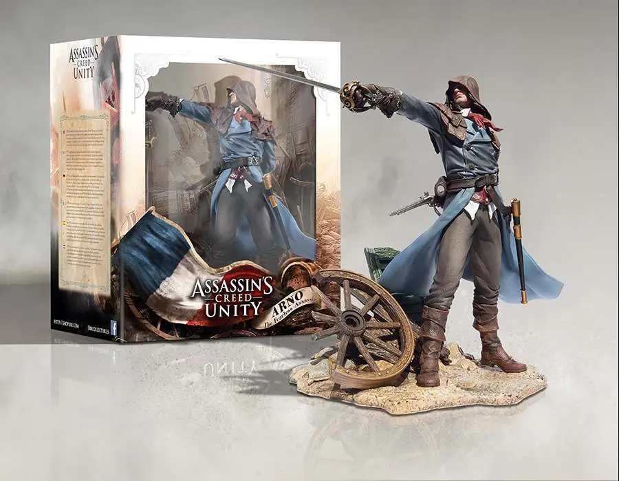 assassins creed 5 unity arno pvc statue