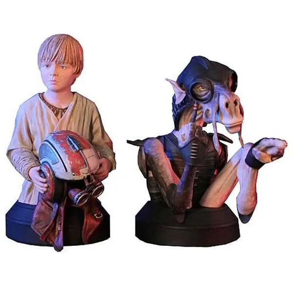 sw sebulba & anakin 2-pack mini bust