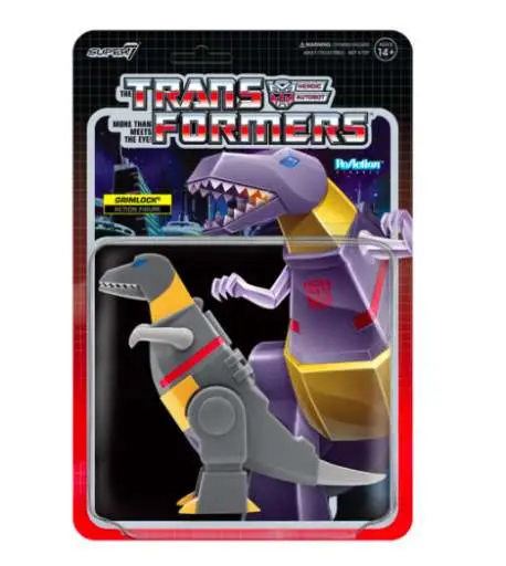 transformers reaction wave 5 grimlock dino