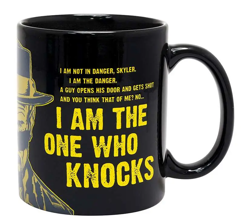 breaking bad heat change quote mug