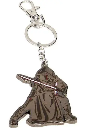 sw ep7 kylo ren metal keychain