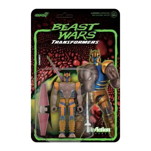 transformers reaction wave 7 beast wars dino bot