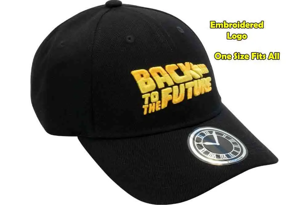 back to the future snapback logo basball hat