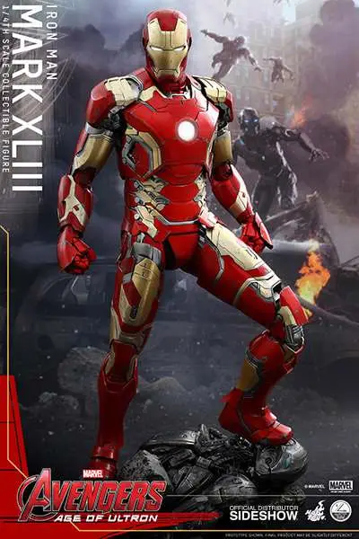 avengers 1/4 iron man mark 43 aou af