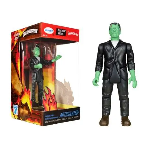 universal monsters reaction frankenstein (fire box)