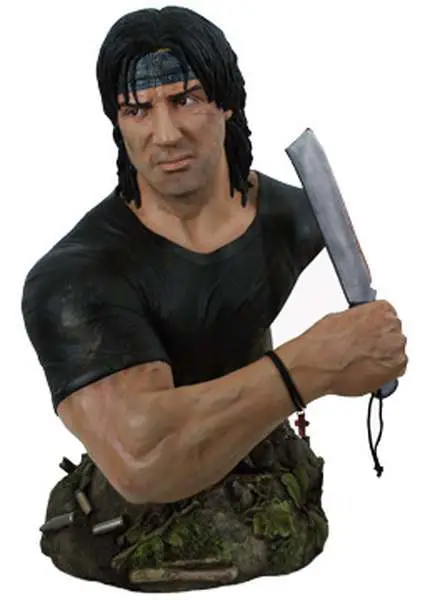 rambo iv 1:2 scale bust