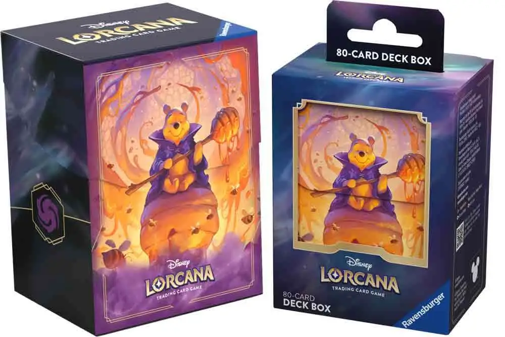 lorcana - deck box - winnie the pooh – hunny wizard