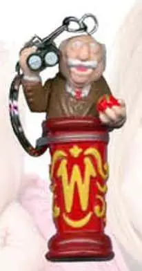 muppets waldorf pvc keychain