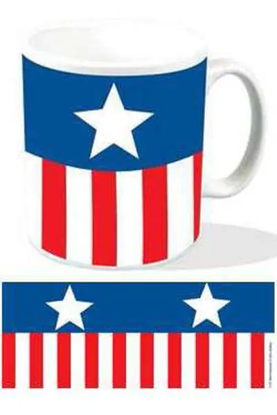 captain america uniform mug