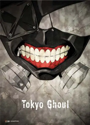 tokyo ghoul kaneki mask wallscroll